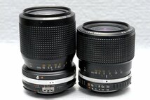 Nikon ニコン純正 Fマウント専用 MF （35-105mm + 36-72mm ）高級ズームレンズ 2本まとめて 作動品（Ai）_画像1