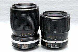 Nikon ニコン純正 Fマウント専用 MF （35-105mm + 36-72mm ）高級ズームレンズ 2本まとめて 作動品（Ai）