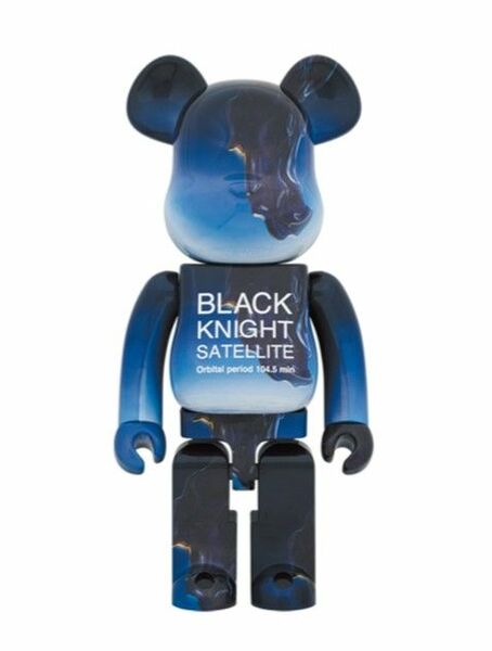 ベアブリック BE@RBRICK 1000％ BLACK KNIGHT SATELLITE 