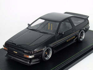 ★宮沢模型特注 IG 1/18 トヨタ スプリンター トレノ／ Toyota Sprinter Trueno (AE86) 3Dr GT Apex Black Limited【IG1641】激レア