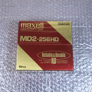 即決 未開封 5インチ 2HD 1箱 10枚入 フロッピーディスク maxell 新品 未使用 防湿庫保管 MADE IN JAPAN PC98 X68000 PC8801 に最適