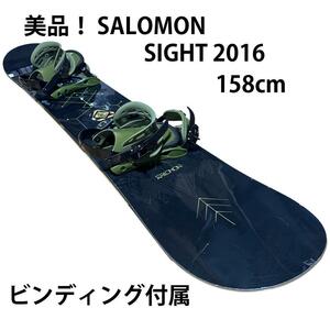 【良品】 SALOMON 158cm メンズスノーボード
