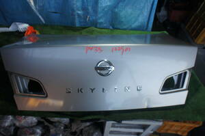 122907 Nissan original Skyline { PV35 } trunk 