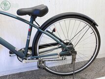 2402410189　★ 【直接引き取り限定】 PROGRESS STREET BICYCLE プログレス 自転車 2921 グリーン 緑 27 SHIMANO シマノ_画像4