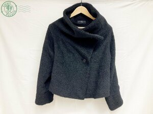 2402440766　♭ ヨウジヤマモト Y's ワイズ YT-J46-139 ショートジャケット アウター 服 アルパカ サイズ2 レディース 古着