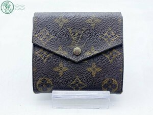 2402521414　△ LOUIS VUITTON ルイヴィトン 財布 Wホック M61660 ポルトモネ ビエ カルトクレディ モノグラム 9001AN ブランド 中古