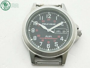 2402632231　◇ SEIKO セイコー ALBA アルバ FIELD GEAR フィールドギア V333-6A20 フェイスのみ メンズ クォーツ QUARTZ QZ 腕時計 中古