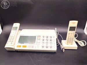 2402312602　☆ SHARP シャープ UX－850CL 子機付き セット FAX ホワイト 初期設定済 電話機器 現状品 中古品 ジャンク品