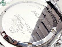 2402333360　＃ CITIZEN シチズン E811-T001106 全日空 ANA50周年記念モデル ソーラー クロノグラフ デイト 腕時計 パーペチュアル_画像7