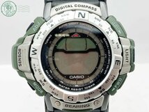 2402284348　♭ CASIO カシオ PROTREK プロトレック Bird Life バードライフ PRT-35BLJ 腕時計 純正ベルト QZ クオーツ 中古_画像1