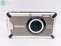 2402654554　●PENTAX Optio W80 ペンタックス オプティオ コンパクト デジタルカメラ デジカメ 通電確認済み 中古_画像2