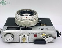 2402314112　●minolta HI-MATIC E ミノルタ ハイマチック フィルムカメラ レンジファインダー ジャンク 中古_画像5