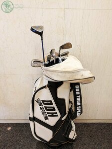 22402523145　◎ゴルフクラブ 7点 バッグ まとめ ドライバー Bridgestone tourstage 12.5 アイアン DAIWA 6 9 s p パター 他 中古 現状品