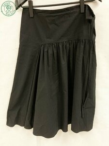 2402440875　♭ YOHJI YAMAMOTO NOIR ヨウジヤマモト ノアール NT-S05-002 スカート 服 ブラック サイズ1 レディース 古着