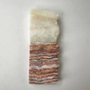 【E23713】豚肉石 ポークストーン Porkstone 天然石 原石 鉱物 アラゴナイト カルサイト 方解石