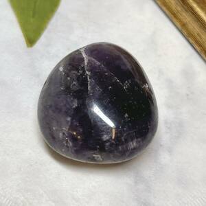 【E8532】アメシスト＊ペブル＊ブラジル＊amethyst＊天然石＊鉱物＊タンブル