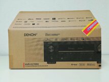 DENON AVアンプ AVR-X1700H 7.2 channel デノン 2023年製 通電のみ ジャンク扱い 元箱付き 中古品 現状品 #1939_画像2