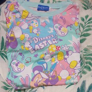 ミッキー　ミニー　Tシャツ　ディズニーリゾート☆イースター　Mサイズ