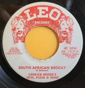 CEDRIC BROOKS / SOUTH AFRICAN REGGAE [ LEO ] US Orig 7inch 