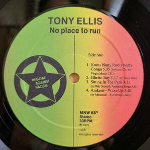  BABATUNDE TONY ELLIS / NO PLACE TO RUN Orig盤LP の画像3