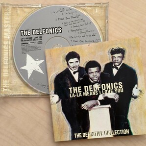 CD デルフォニクス The Delfonics La-La Means I Love You The Definitive Collection 97年 Europe盤 オールディーズ ほぼ新品同様の画像2