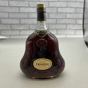 【A-7】Hennessy ヘネシー XO COGNAC コニャック ブランデー 金キャップ 未開栓 内容量40% 1L 総重量1953g