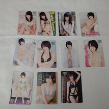 【未使用品・非課税】　山本彩①　クオカード500円　33枚セット　アイドル・グラビア（KG西口店）_画像7