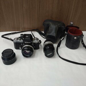 【動作未確認】Nikon F2 カメラ　レンズ　一式（KG西口店）