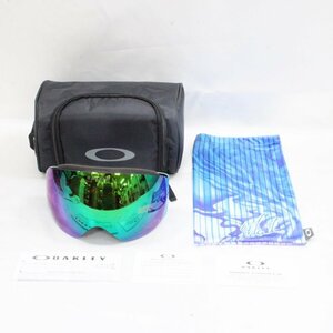 OAKLEY オークリー スノーゴーグル 0OO7050 7050B400 FLIGHT DECK L MikShf AbstctBl w/Prizm Jade GBL☆