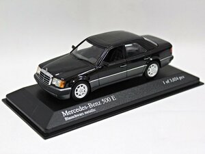 MINICHAMPS ミニチャンプス Mercedes-Benz 500E 1990 メルセデスベンツ ブラックメタリック 1/43 ■