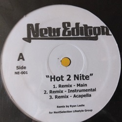 R&B New Edition / Hot 2 Nite 12インチ新品です。