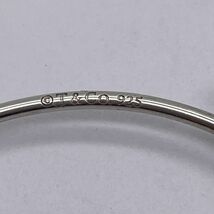 中古B/標準 TIFFANY&Co. ティファニー ダブルフック ワイヤー シルバー925 レディース バングル 20446570_画像8