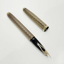 中古AB/使用感小 SHEAFFER シェーファー 万年筆 インペリアル ソボリン ペン先14K 細字 板バネ式コンバーター付き ユニセックス 20451281_画像8