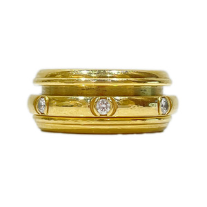  used B/ standard PIAGET Piaget K18YG diamond ring * ring 51/11 number poseshon7PD lady's yellow gold 20454576