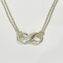 中古AB/使用感小 TIFFANY&Co. ティファニー シルバー925 ネックレス インフィニティ レディース シルバー 20454466_画像2