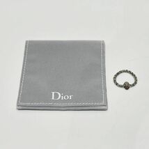 中古B/標準 Christian Dior クリスチャンディオール ヴィンテージ CDロゴ チェーン メタル レディース リング・指輪 52/11号 20440505_画像9