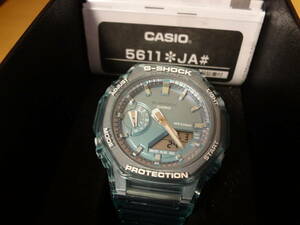 【USED使用感なし】カシオ G-SHOCK GMA-S2100SK-2AJF メタリックスケルトン