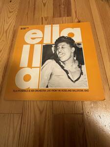 1974 Ella Fitzgerald And Her Orchestra / Live From The Roseland Ballroom,1940 LP Sunbeam