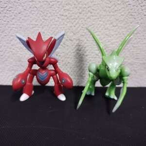 NR860 ポケモン モンスターコレクション フィギュア モンコレ ポケットモンスター 初期 TOMY 任天堂 ストライク ハッサム 2体セット 進化