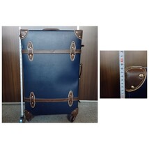 NR905 EURASIA ユーラシア スーツケース キャリーケース キャリーバッグ トラベル トランクケース 旅行用バッグ レザー_画像2