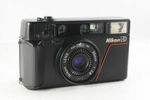 ★超美品★Nikon ニコン L35AD ピカイチ コンパクトフィルムカメラ 使用感の少ない素晴らしい外観！クリアーな光学！0213_画像6