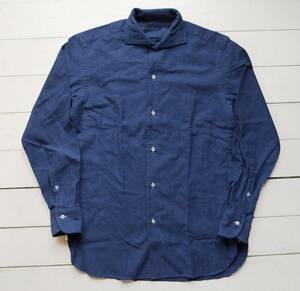 Переодевая передняя одежда органическая хлопчатобумажная рубашка M Сделана в Японии