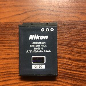 送料無料　満充電後電圧測定　EN-EL12 Nikon 純正品