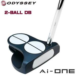 オデッセイ Ai-ONE 2-BALL DB パター 33インチ STROKE LAB 90シャフト スチール ODYSSEY 2ボール ダブルベント 2024 即納