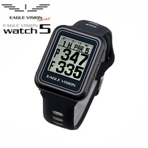 期間限定価格 イーグルビジョン ウォッチ5 EV-019 黒 ブラック 腕時計タイプ GPS小型距離計測器 EAGLE VISION WATCH5 BK 即納_画像1