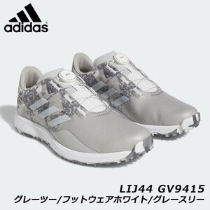 アディダスゴルフ LIJ44 S2G SL ボア 23 GV9415 GY 25.0cm スパイクレス ゴルフシューズ 2023 即納