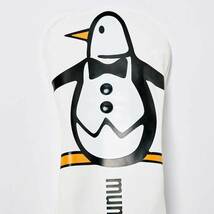 マンシングウェア MQBXJG15 ホワイト ビッグペンギン ドライバー用 ヘッドカバー (460cc対応) Munsingwear WH00 2024 21p 即納_画像5