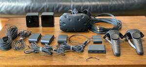 ☆HTC VIVE (コンシューマーエディション) ゲームショー VR 仮想現実 バーチャル 展示品 デモ機 PCオーディオ 映像関連機器 中古☆