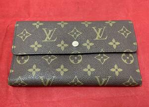 ☆ルイヴィトン/LOUISVUITTON ポシェット・ポルト モネ クレディ 長財布 モノグラム 中古☆