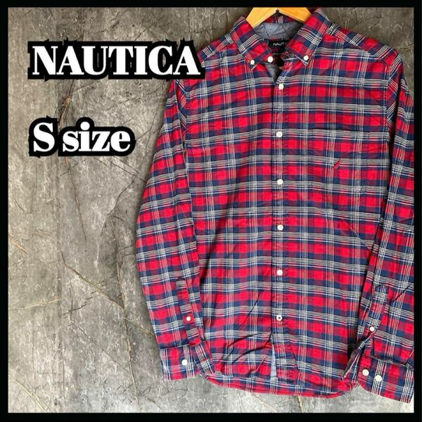 NAUTICA チェックシャツ　ネルシャツ　us古着